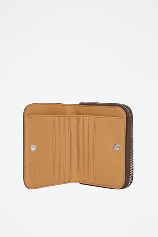 Portefeuille en cuir - Camel