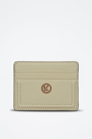 Porte-cartes en cuir - Vert clair