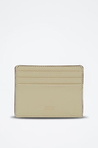 Porte-cartes en cuir - Vert clair