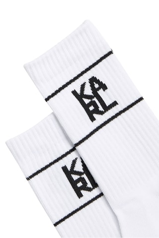 3 paires de chaussettes - Blanc