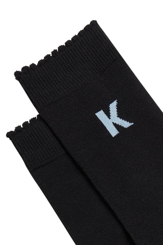 3 paires de chaussettes - Ciel et blanc