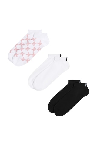 3 paires de chaussettes - Blanc et noir