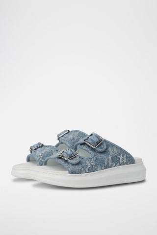 Mules - Bleu cobalt