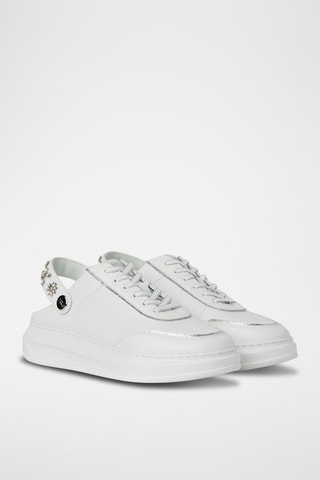Baskets en cuir - Blanc
