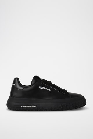 Baskets en cuir - Noir