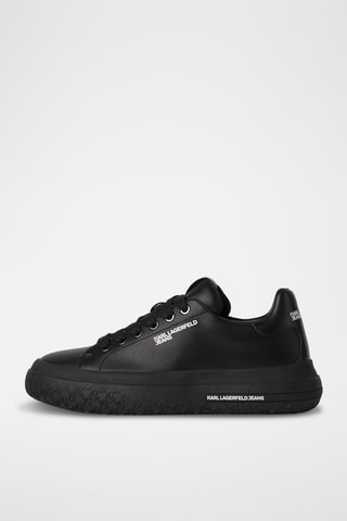 Baskets en cuir - Noir