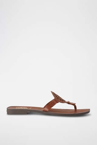 Sandales en cuir - Marron