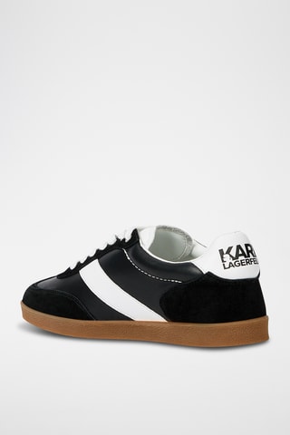 Baskets en cuir - Noir