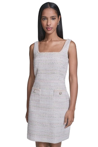 Robe droite - Ecru