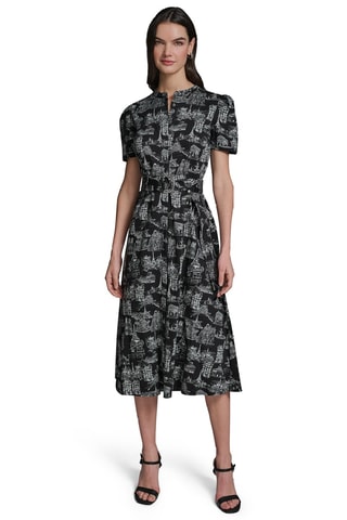 Robe midi - Noir