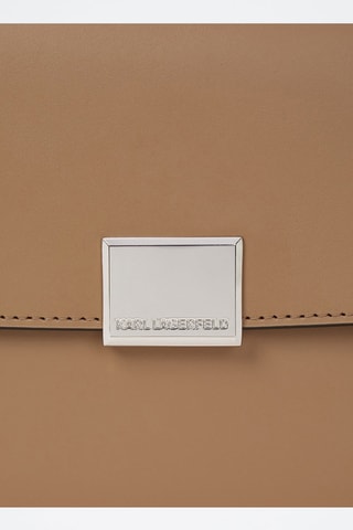 Sac bandoulière en cuir - Marron
