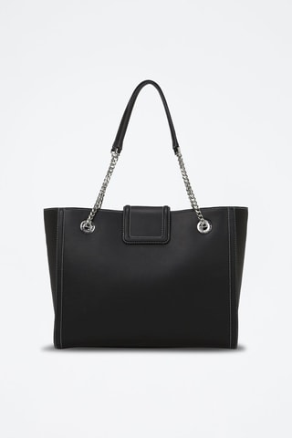 Cabas en cuir - Noir