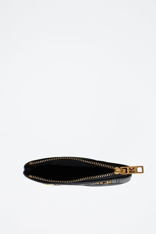Porte-monnaie en cuir - Noir