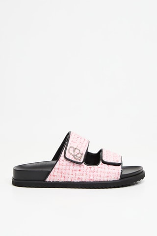 Sandales en cuir - Rose