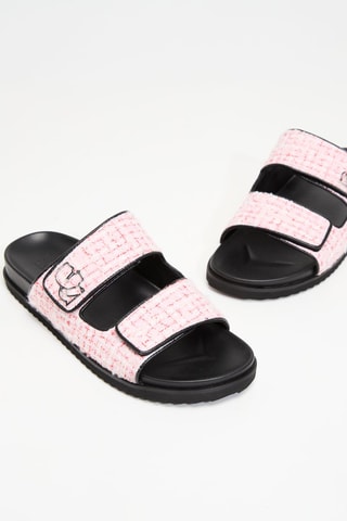 Sandales en cuir - Rose