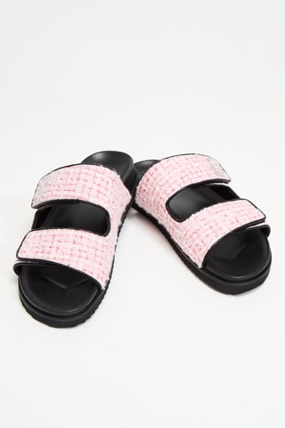 Sandales en cuir - Rose