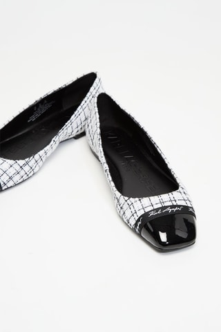 Ballerines vernies - Blanc