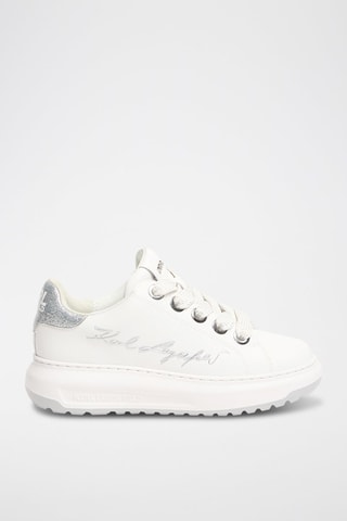 Baskets en cuir - Blanc