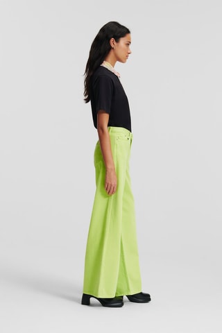 Jean wide legs - Vert