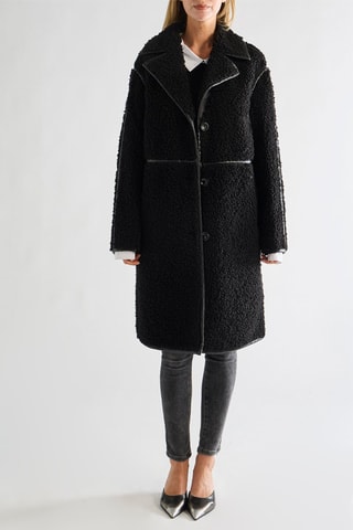 Manteau long - Noir