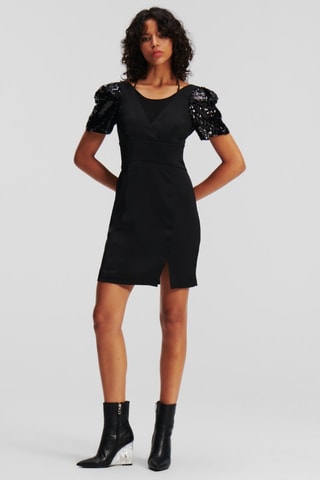 Robe droite - Noir