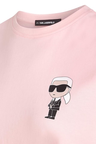 T-shirt en coton bio - Rose