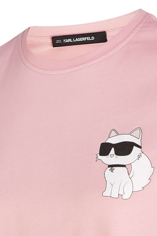 T-shirt en coton biologique - Rose