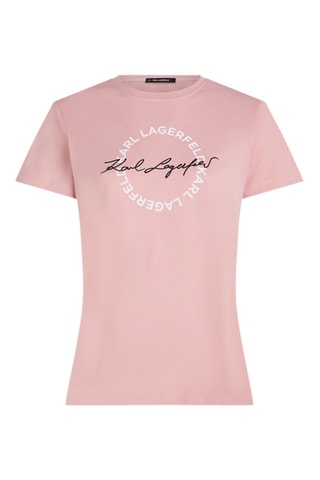 T-shirt en coton biologique - Rose