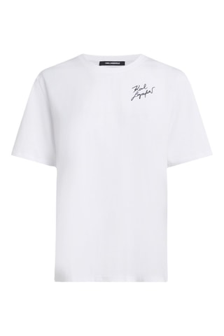 T-shirt relaxed en coton biologique - Blanc