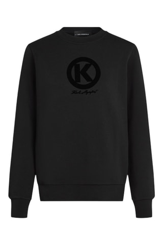 Sweat en coton biologique - Noir