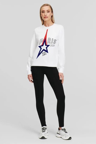 Sweat en coton biologique - Blanc