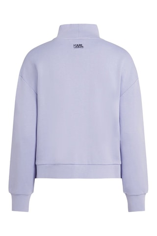 Sweat en coton biologique - Violet