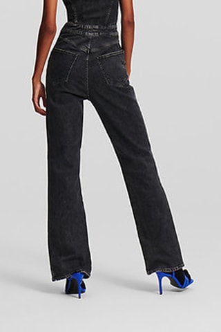 Combinaison en jean en coton biologique - Gris
