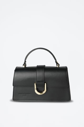 Sac à main en cuir Katya - Noir
