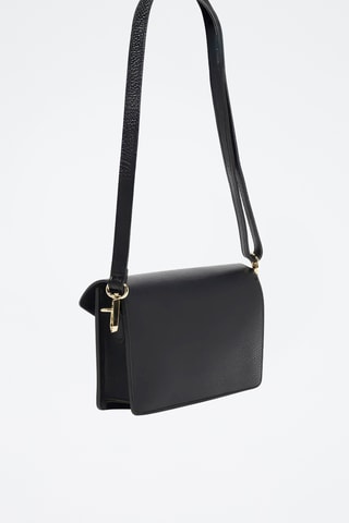 Borsa a tracolla in pelle Roxane - Nero