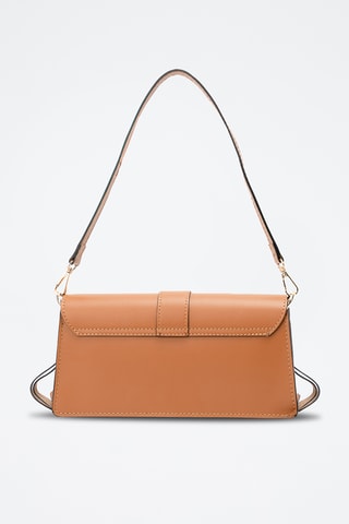Borsa a tracolla in pelle Hazel - Marrone