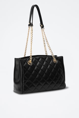 Borsa a spalla in pelle Pauline - Nero