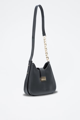 Borsa a tracolla in pelle Hely - Nero