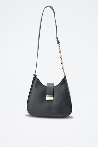 Borsa a tracolla in pelle Hely - Nero