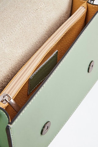 Borsa a mano in pelle Milo - Verde