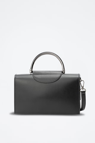 Borsa a mano in pelle Milo - Nero