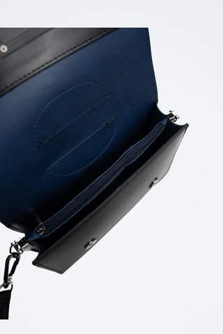 Borsa a mano in pelle Milo - Nero