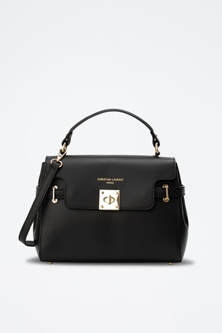 Borsa a mano in pelle Swang - Nero