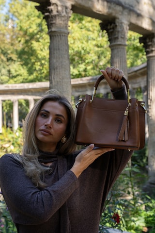 Borsa a mano in pelle Lamy - Marrone