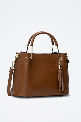 Borsa a mano in pelle Lamy - Marrone