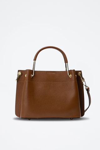 Borsa a mano in pelle Lamy - Marrone