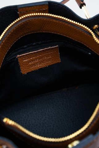 Borsa a mano in pelle Lamy - Marrone