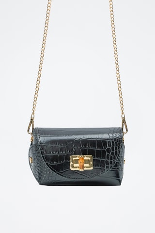 Leren Clutch Etienne - Zwart