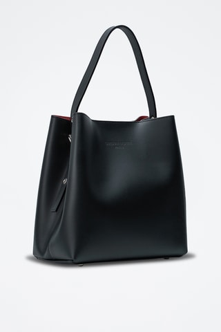 Borsa a spalla in pelle Jeny - Nero
