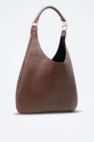Shopping bag in pelle Suri - Marrone